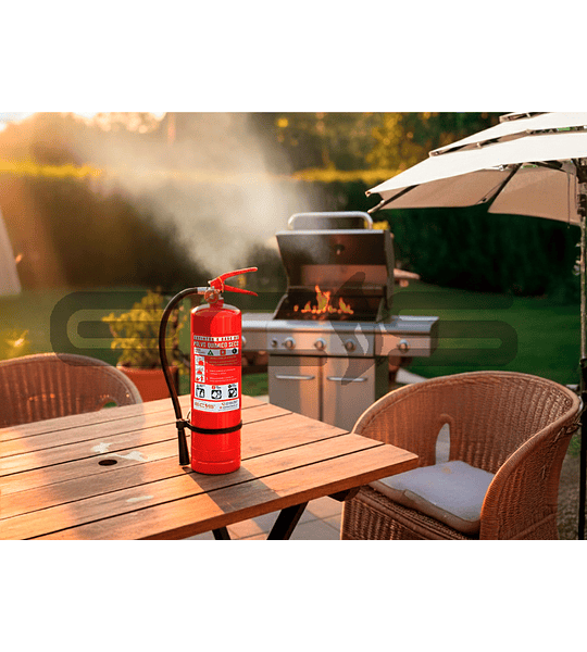 Extintor para el Hogar PQS 4 Kilos ABC Multipropósito 