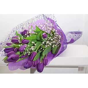 Ramo de 20 tulipanes