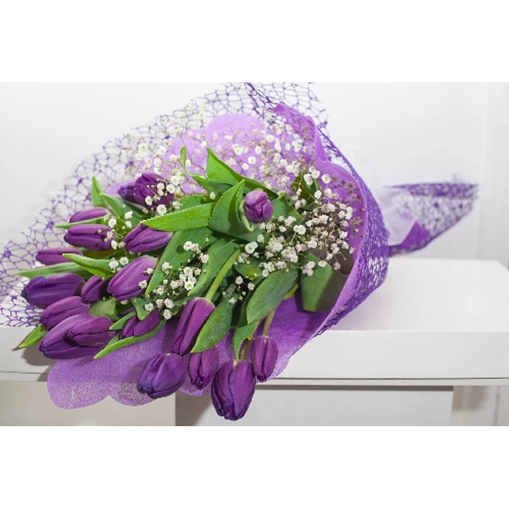 Ramo de 20 tulipanes 1