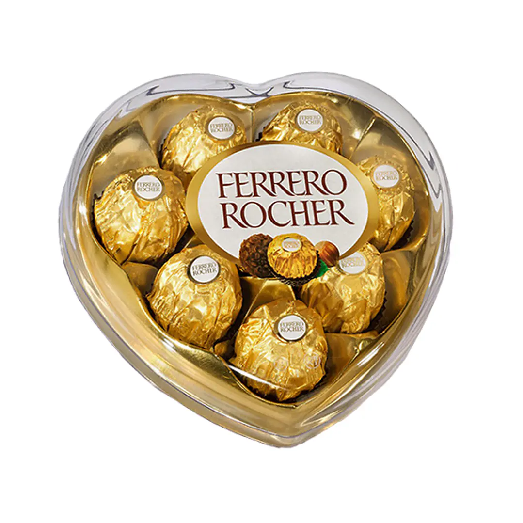 Bombones Ferrero Rocher corazón 1