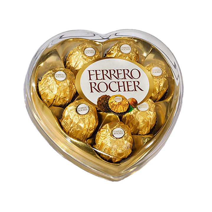 Bombones Ferrero Rocher corazón 1