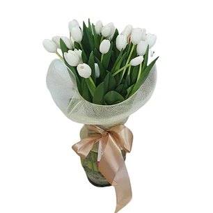 Florero de 30 tulipanes | Expresa Paz y Amor