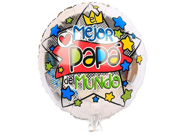 Globo metálico grande papá