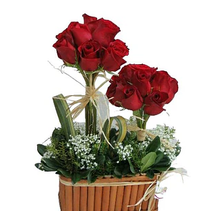 20 Rosas en arbolitos