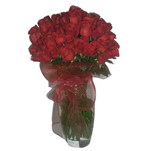 Florero 50 rosas