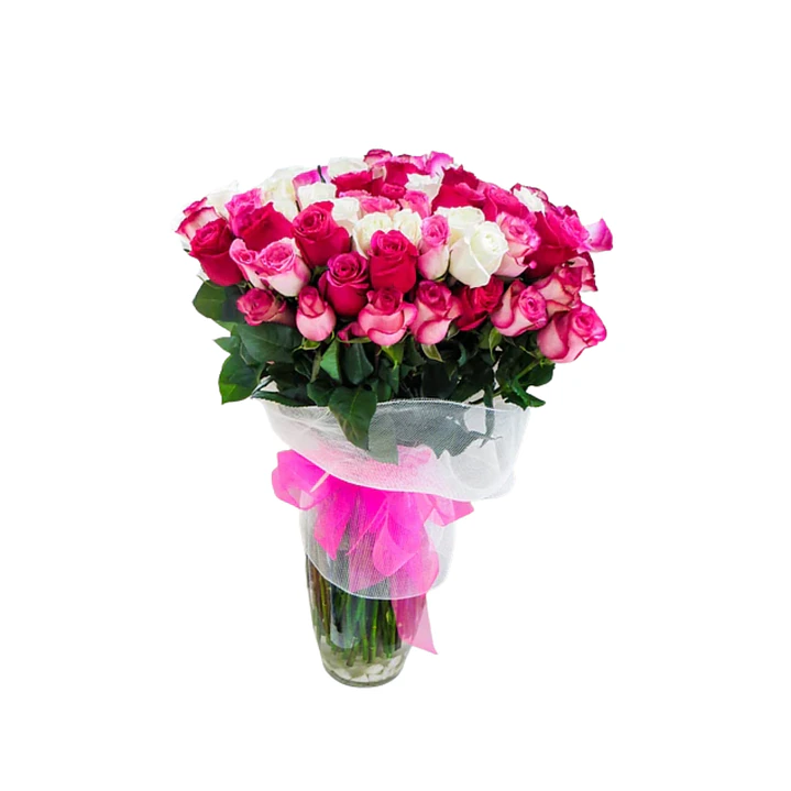 Florero de 100 rosas  | Regala belleza y magnitud  1