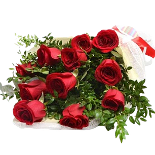 Ramo 12 rosas ecuatorianas | Entrega amor, admiración y cariño