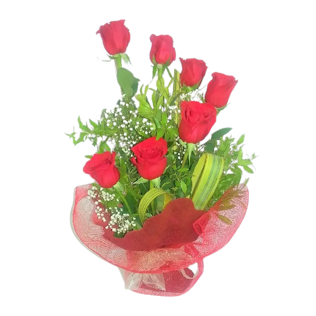 Caracola de 7 rosas | Sorprende con una Caracola de Amor 1