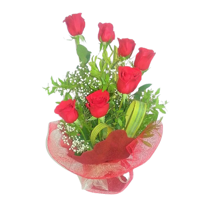 Caracola de 7 rosas | Sorprende con una Caracola de Amor 1