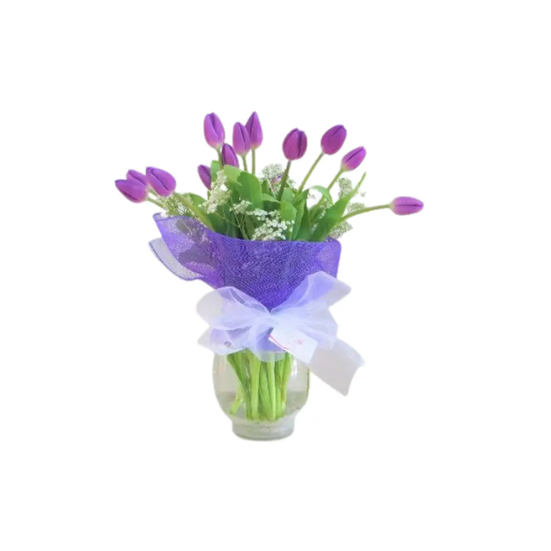 Florero de 15 tulipanes | Expresa Admiración 1