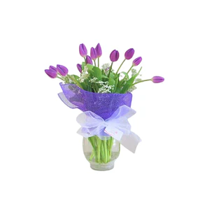 Florero de 15 tulipanes | Expresa Admiración
