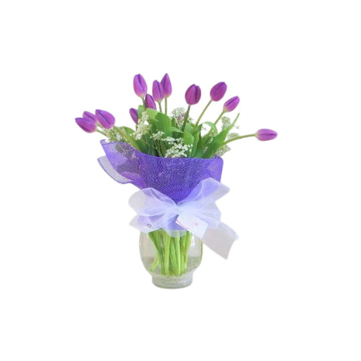 Florero de 15 tulipanes | Expresa Admiración 1