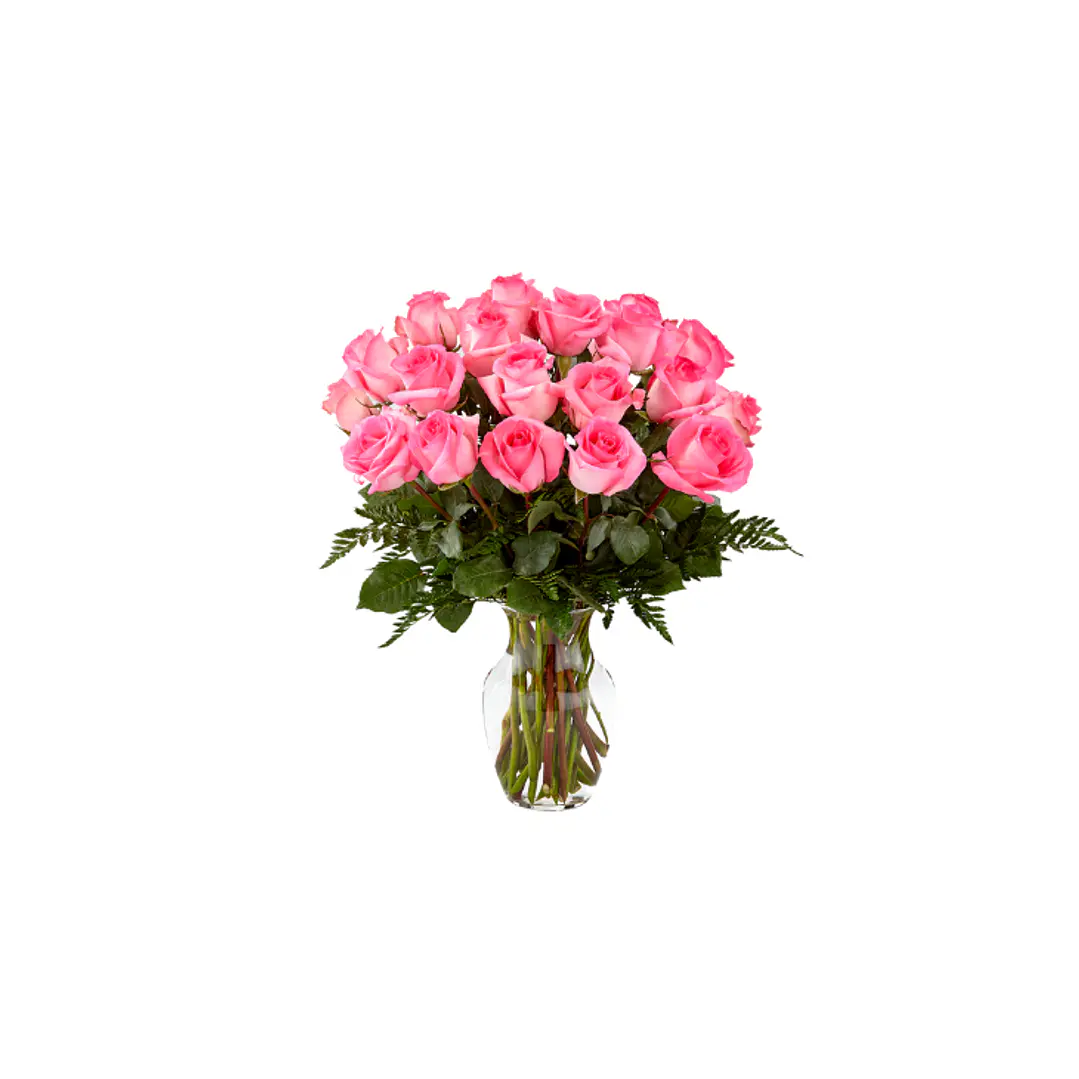 Florero de 30 rosas | Regala Elegancia Floral 1