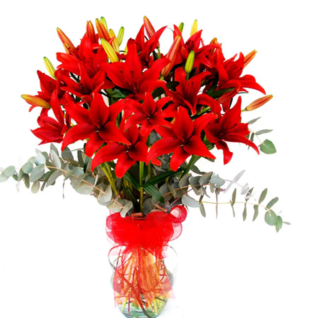 Florero de Liliums  1