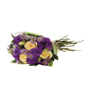 Ramo de rosas y lisianthus | Simboliza la Lucha
