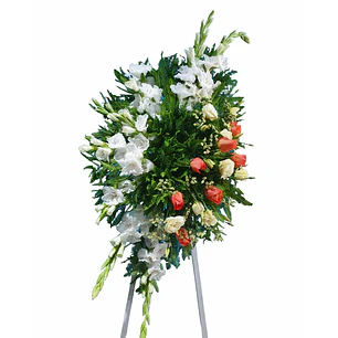 Corona de Flores Ovalada