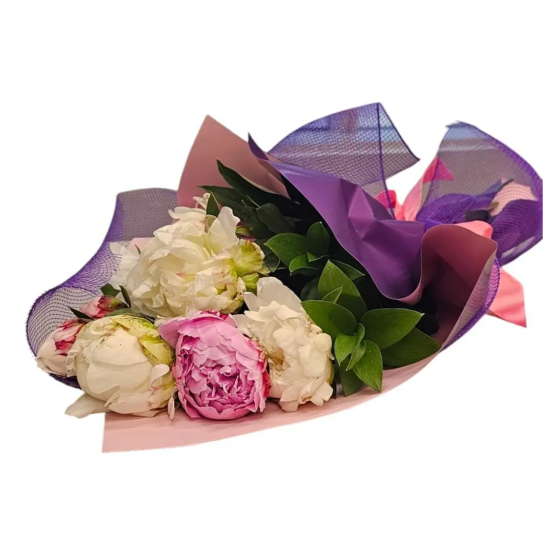 Ramo de 10 Peonias 1