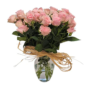 Florero de Mini Rosas