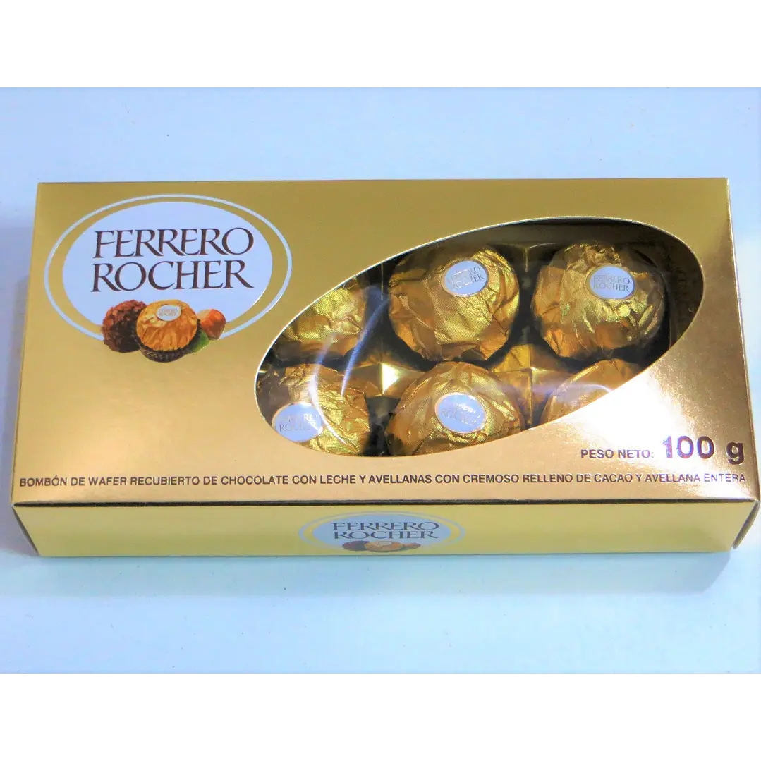 Bombones Ferrero Rocher 100 gr. 1