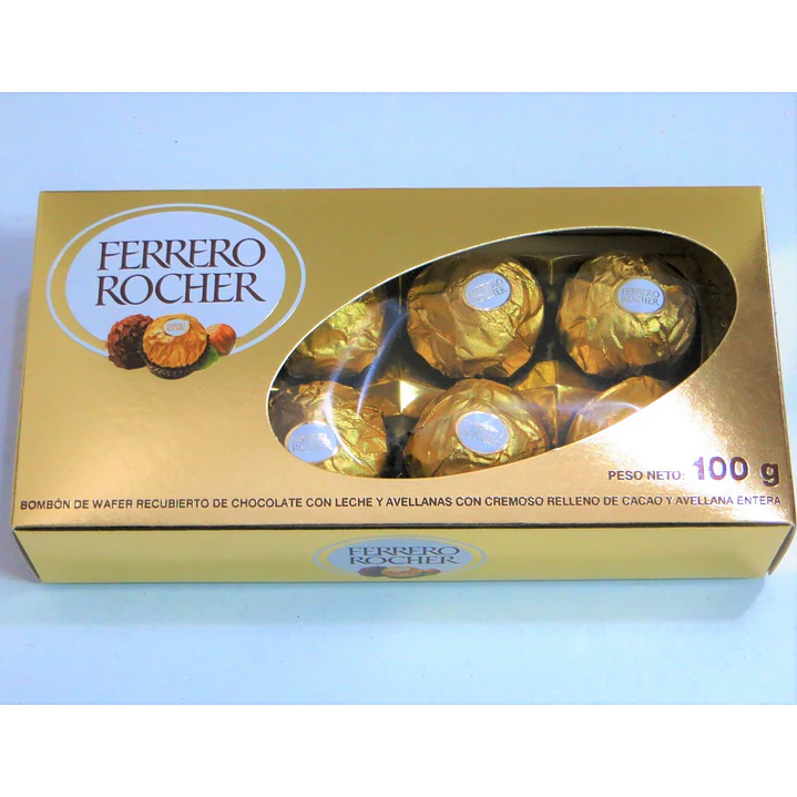 Bombones Ferrero Rocher 100 gr. 1