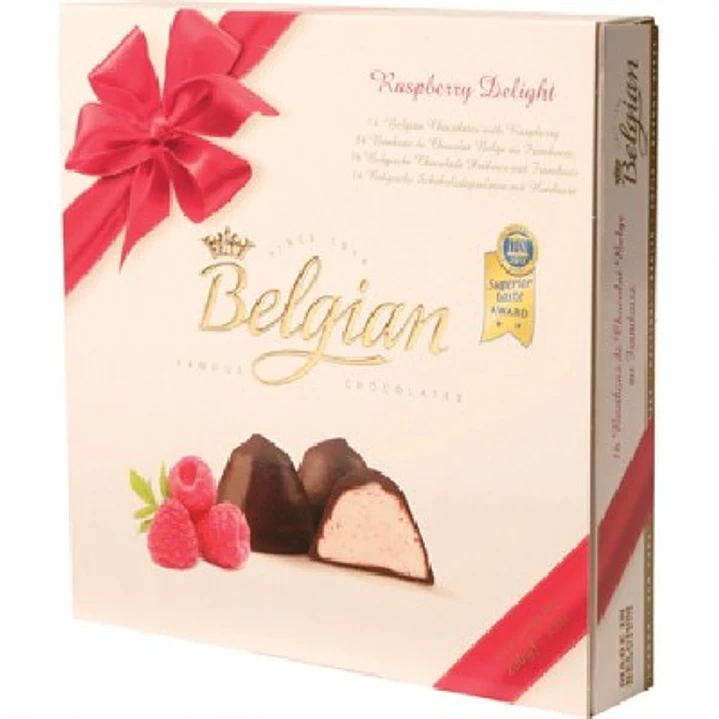 Bombones Belgian Raspberry Deligh 1