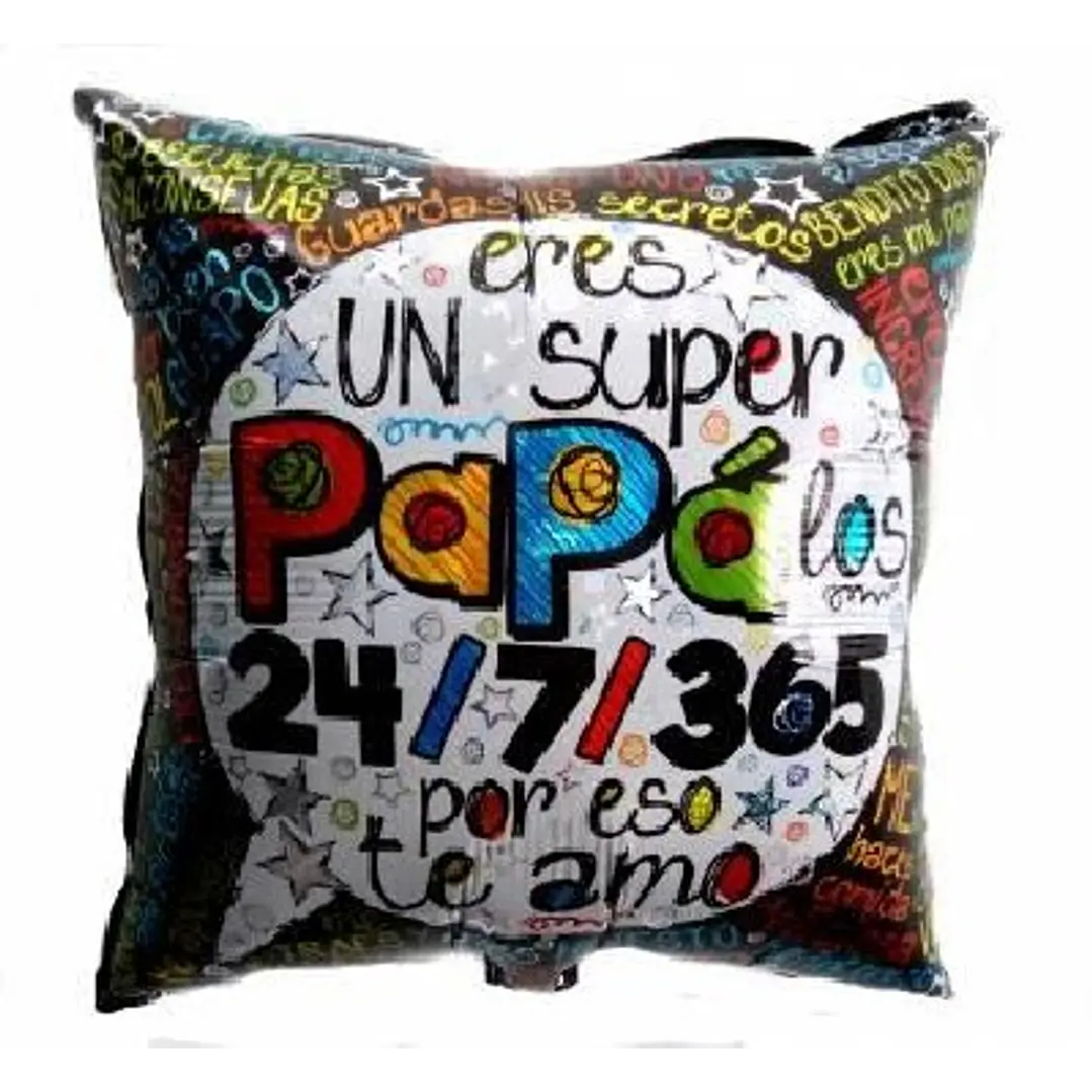Globo metálico papá 1