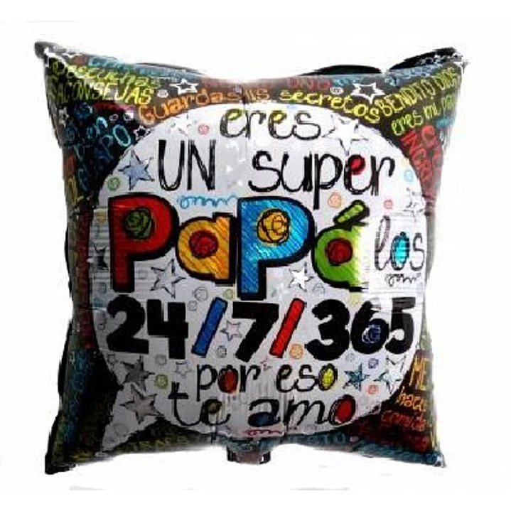 Globo metálico papá 1