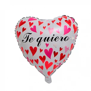 Globo metálico te quiero