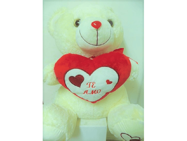 Oso peluche gigante amor