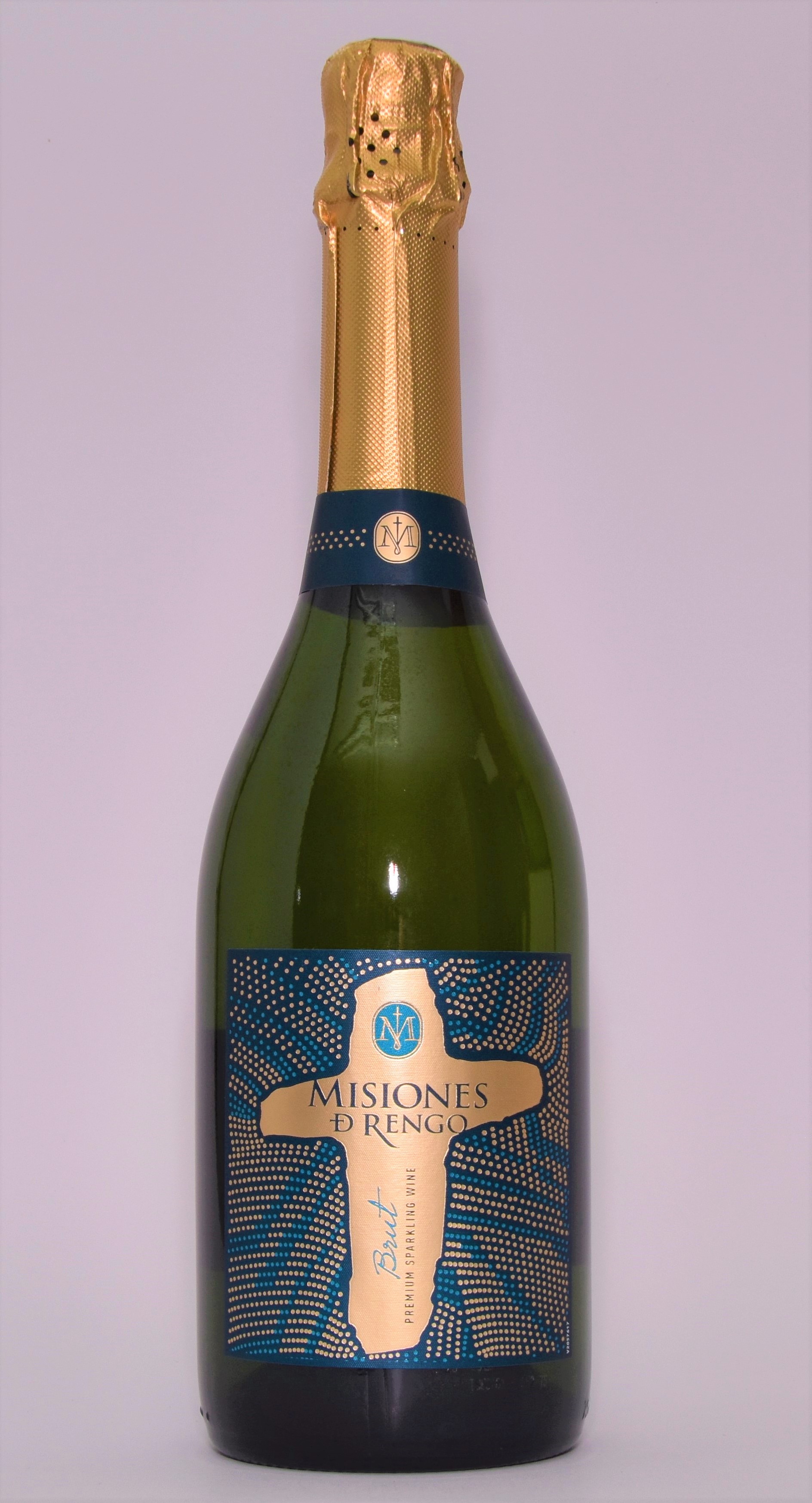Botella de espumante