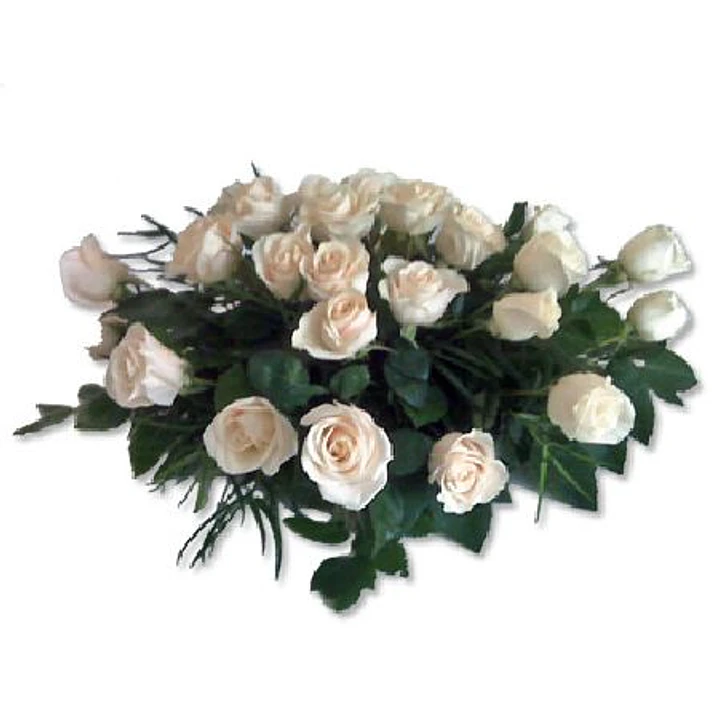 Cojín ovalado 18 rosas | Expresa tus condolencias y acompaña en este momento difícil 1
