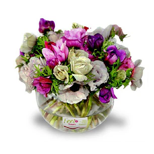 Esfera de lisianthus