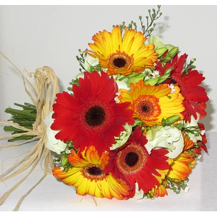 Ramos de Novia Rosas y Gerberas