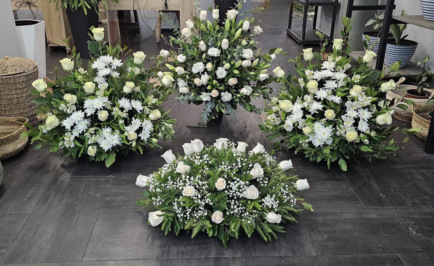 Arreglos Florales en Base