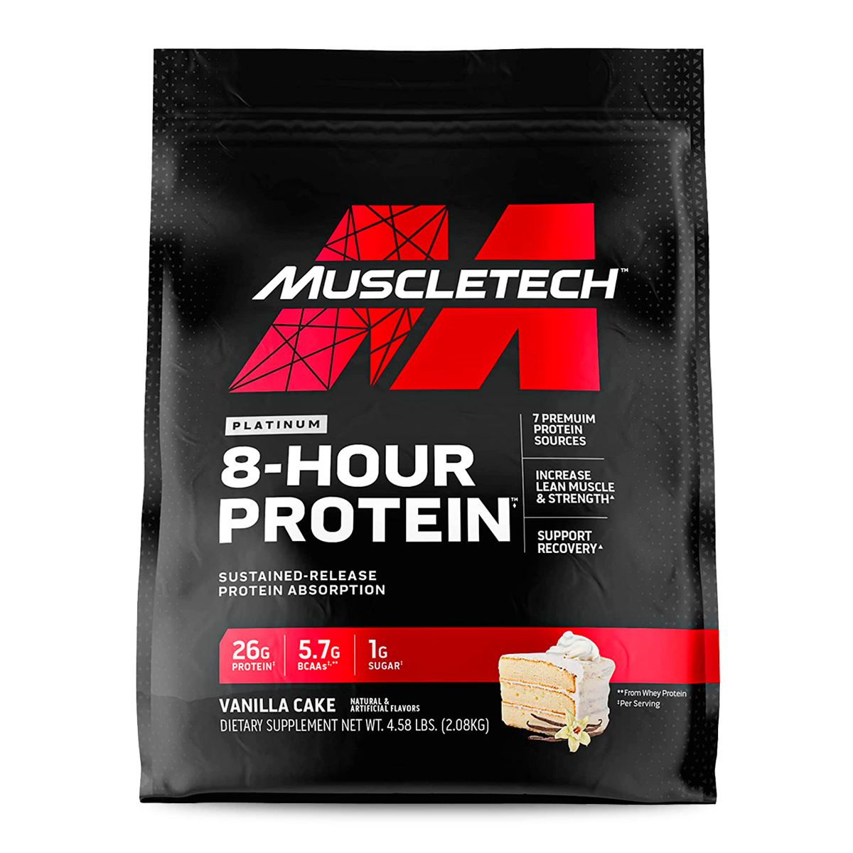 Platinum 8 Hours Protein 4.6 Lb Milk Chocolate