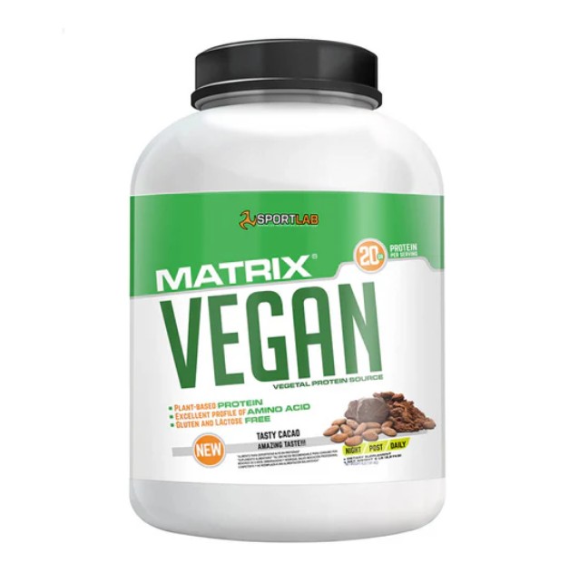Vegan Matrix, Proteína vegana Cacao (5 Lb)
