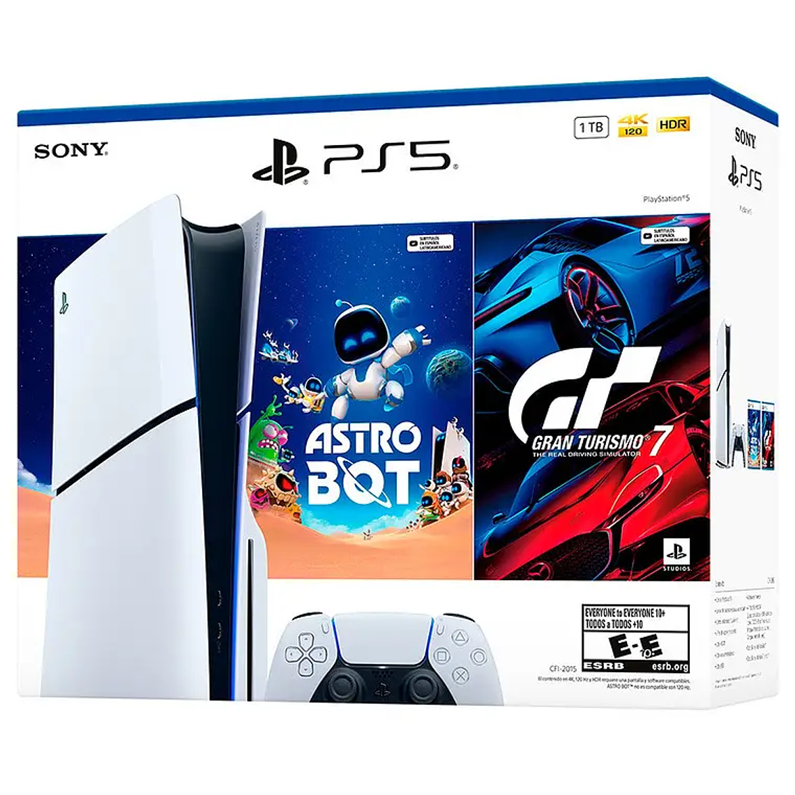 PLAYSTATION 5 CON ASTROBOT Y GRAN TURISMO 7 2