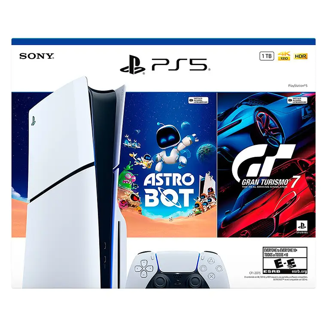 PLAYSTATION 5 CON ASTROBOT Y GRAN TURISMO 7 3