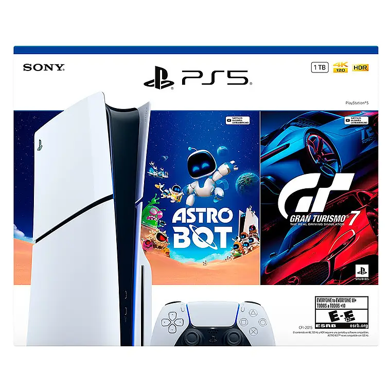 PLAYSTATION 5 CON ASTROBOT Y GRAN TURISMO 7 3