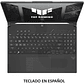 Notebook Gamer ASUS TUF Gaming F16 Intel Core 5 -210H NVIDIA GeForce RTX 3050 6GB 16