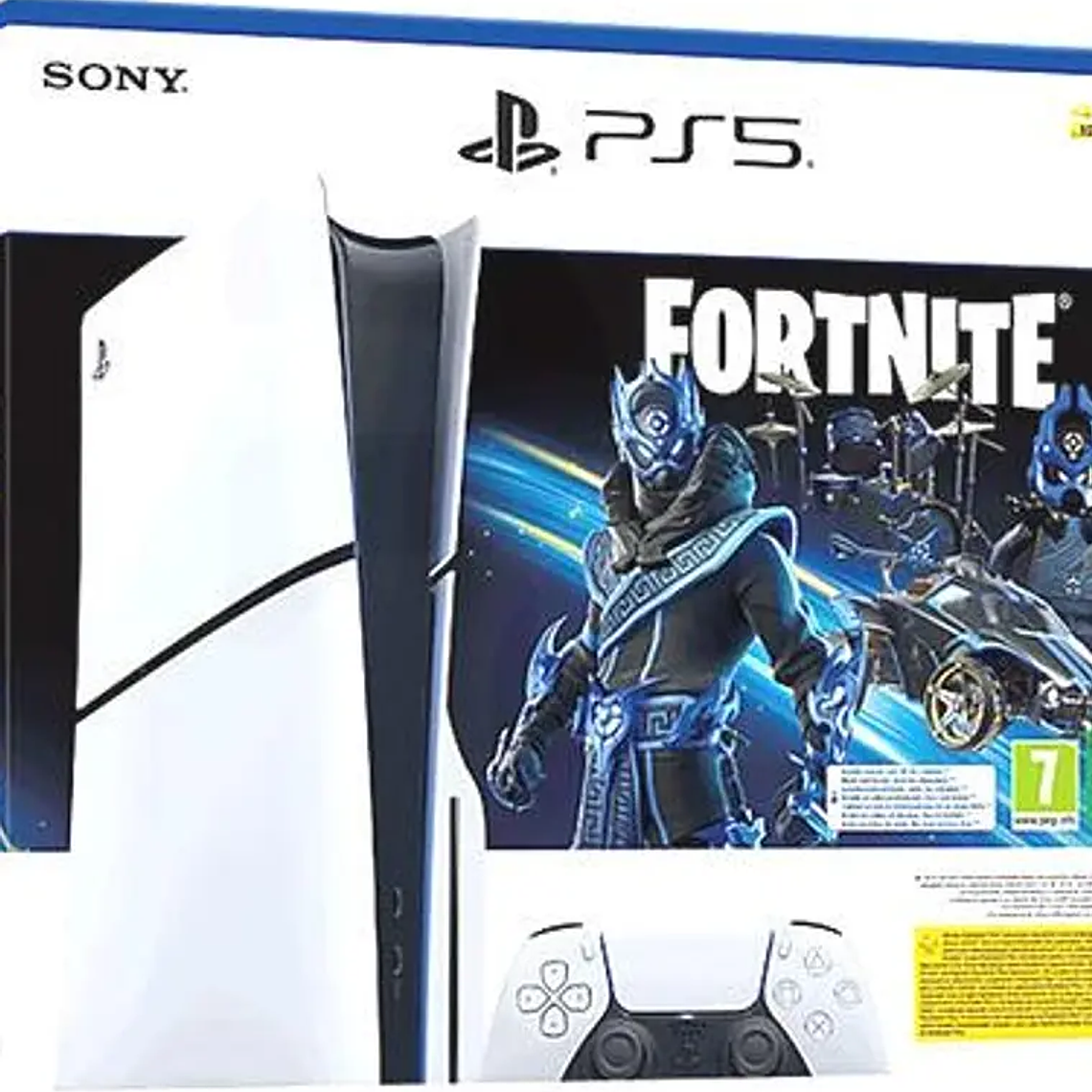 Consola Sony PS5 Pack Fortnite Cobalt Star - Edición Disco, Versión US 1
