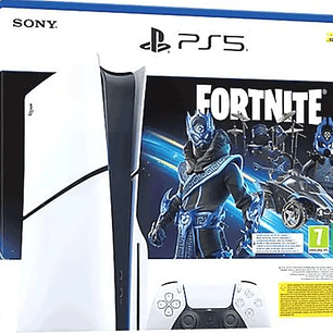 Consola Sony PS5 Pack Fortnite Cobalt Star - Edición Disco, Versión US