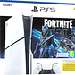 Consola Sony PS5 Pack Fortnite Cobalt Star - Edición Disco, Versión US - Miniatura 1
