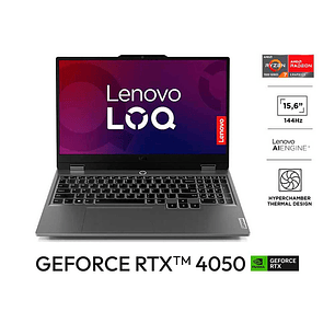 Notebook Gamer Lenovo LOQ AMD Ryzen 7 24GB 512GB SSD 15,6