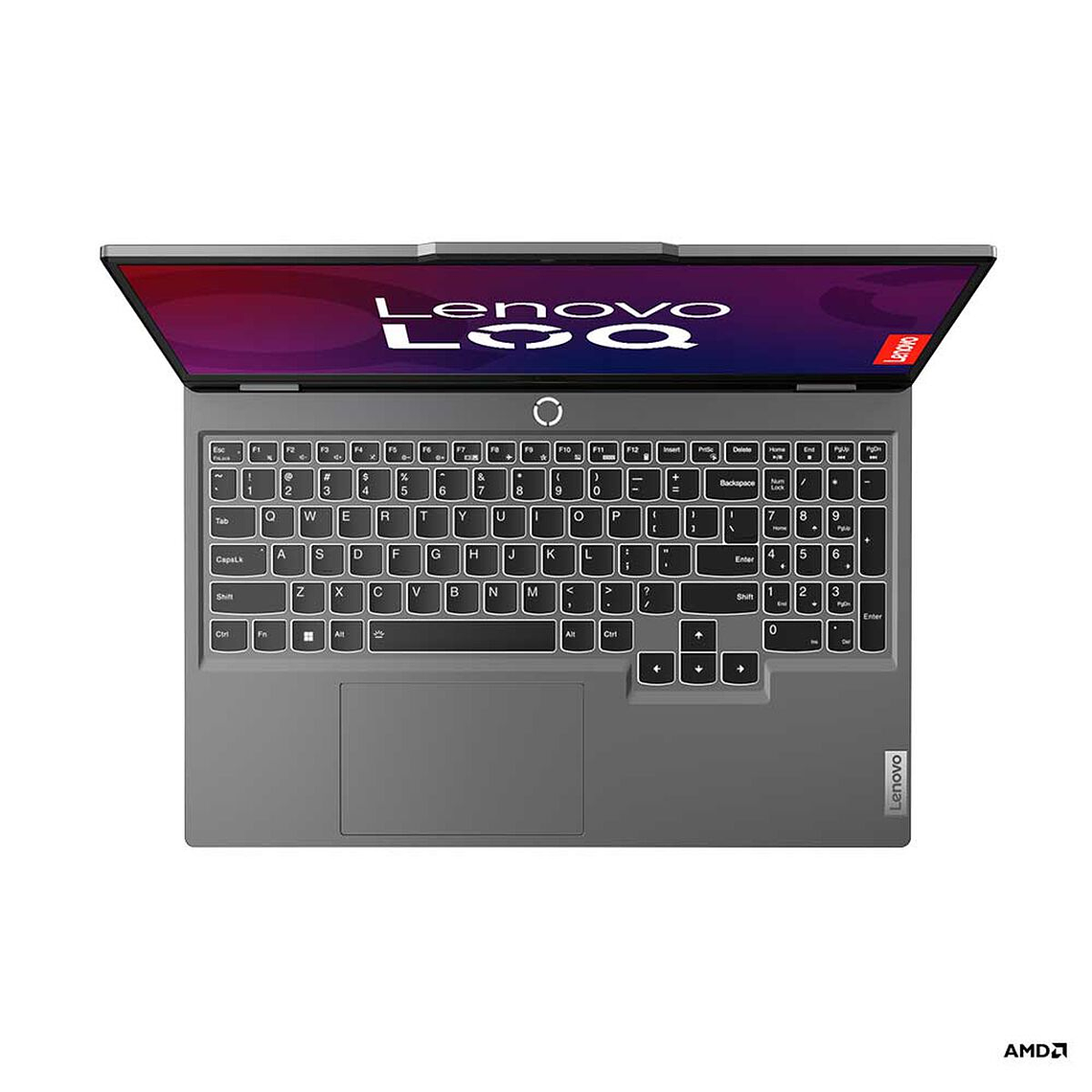 Notebook Gamer Lenovo LOQ AMD Ryzen 5 16GB 512GB SSD 15,6