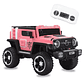 Jeep Rosa Electrico Batería 4x4 12V - Miniatura 4