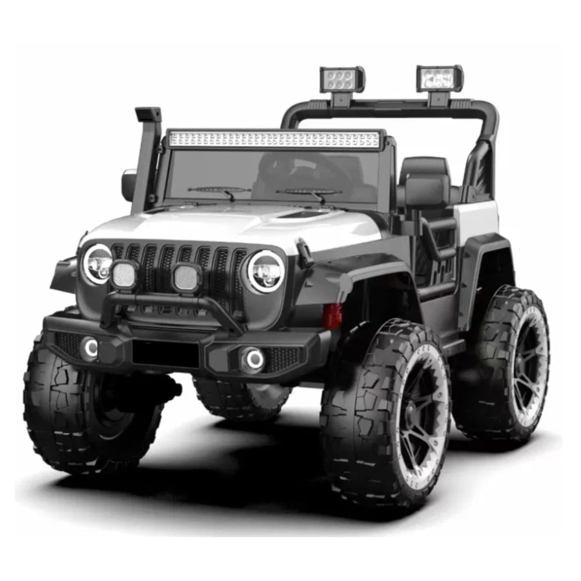 Jeep Blanco Electrico Batería 4x4 12V 1