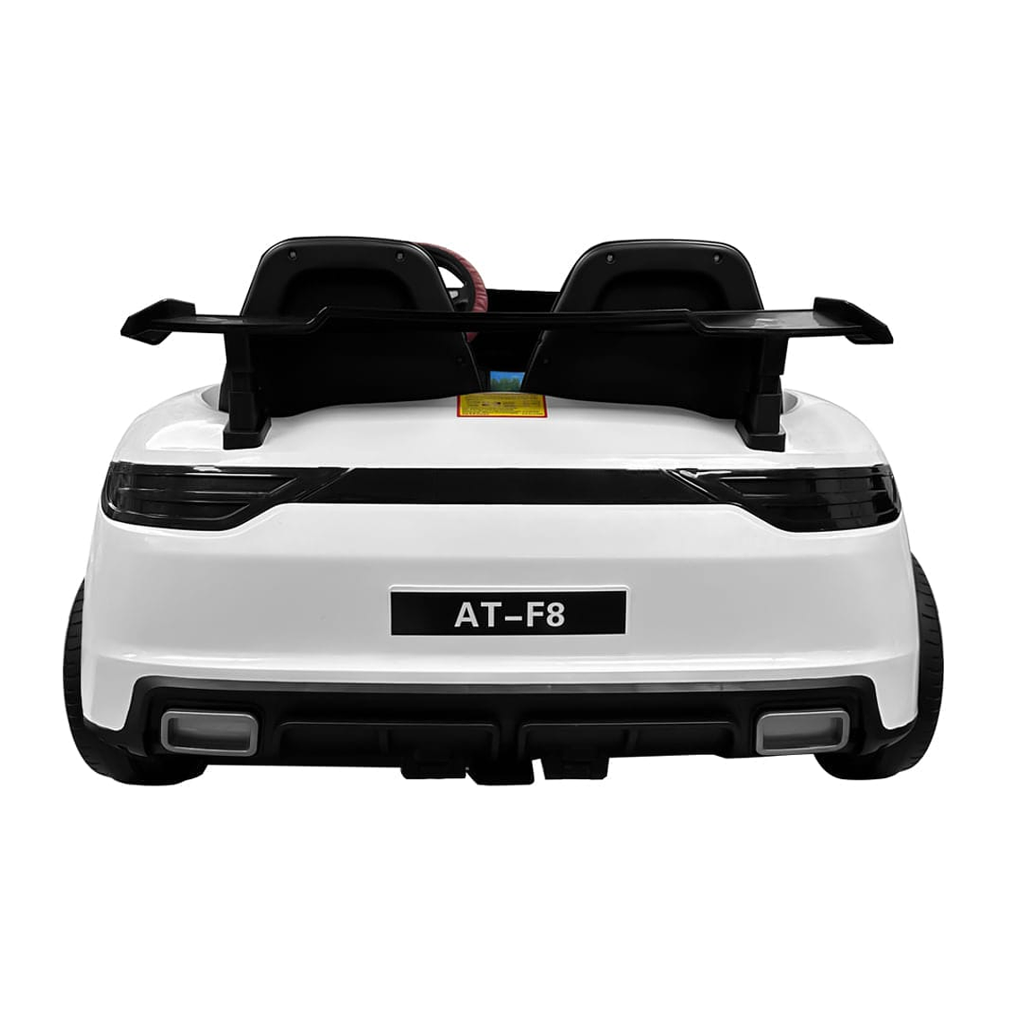 Auto Deportivo Eléctrico Rojo/Blanco 3