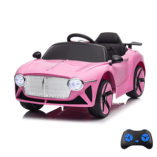 Auto Deportivo Eléctrico a Control Remoto Rosa