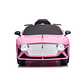 Auto Deportivo Eléctrico a Control Remoto Rosa - Miniatura 4